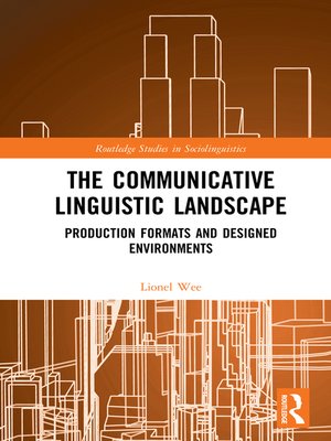 cover image of The Communicative Linguistic Landscape
